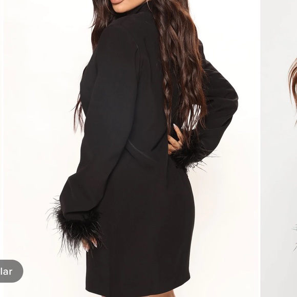 Oversized blazer dress - Picture 2 of 4